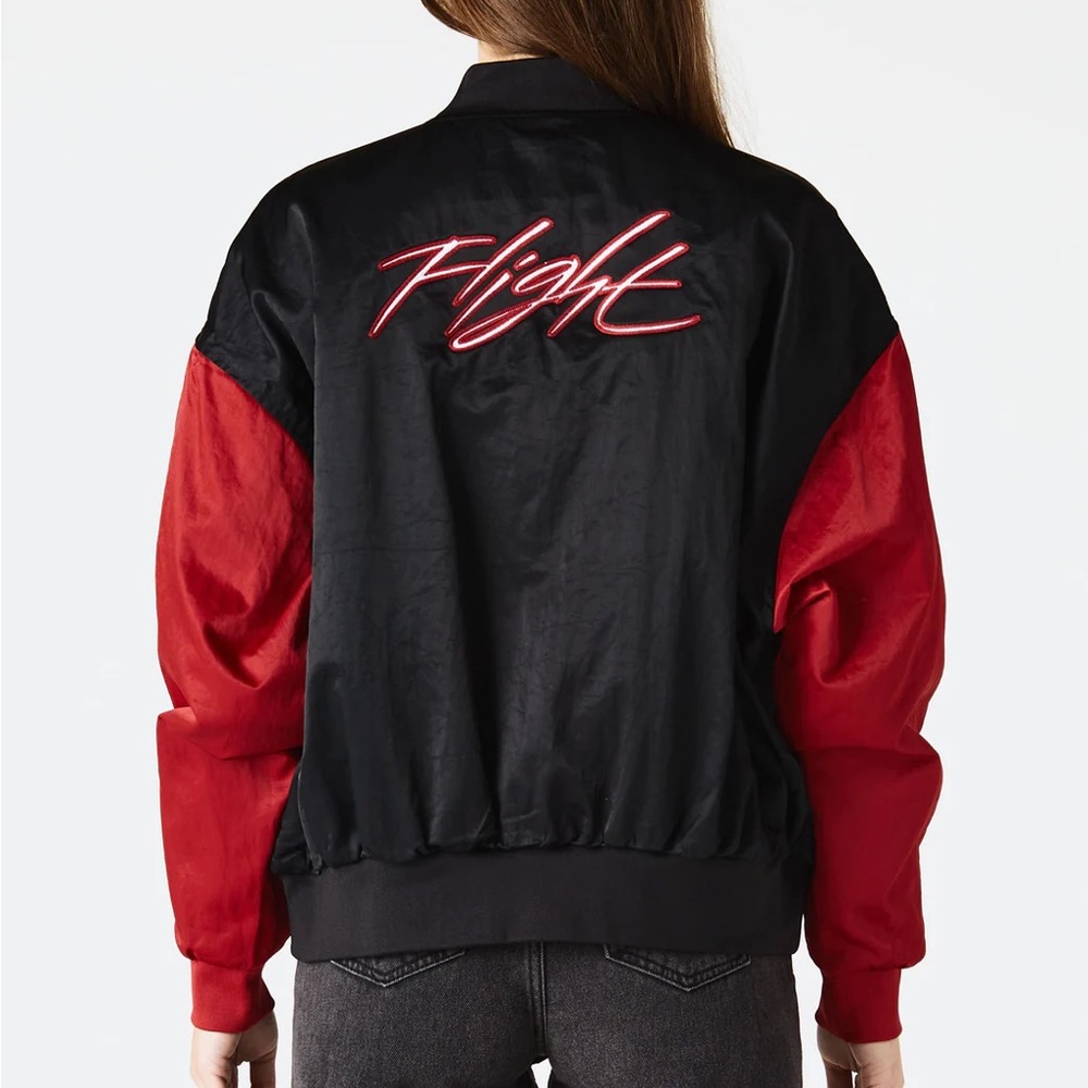 Air Jordan Flight Womens Renegade Jacket DV1414 010 - Picture 3 of 5